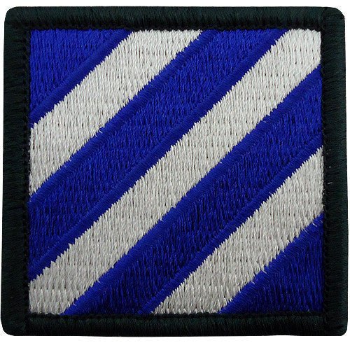 Army Patch: 3rd Third Infantry Division - color - Hooyah Woodworks LLC