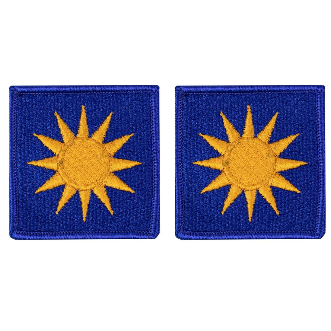 Army Patch: 40th Infantry Division - Full Color embroidery - Hooyah Woodworks LLC