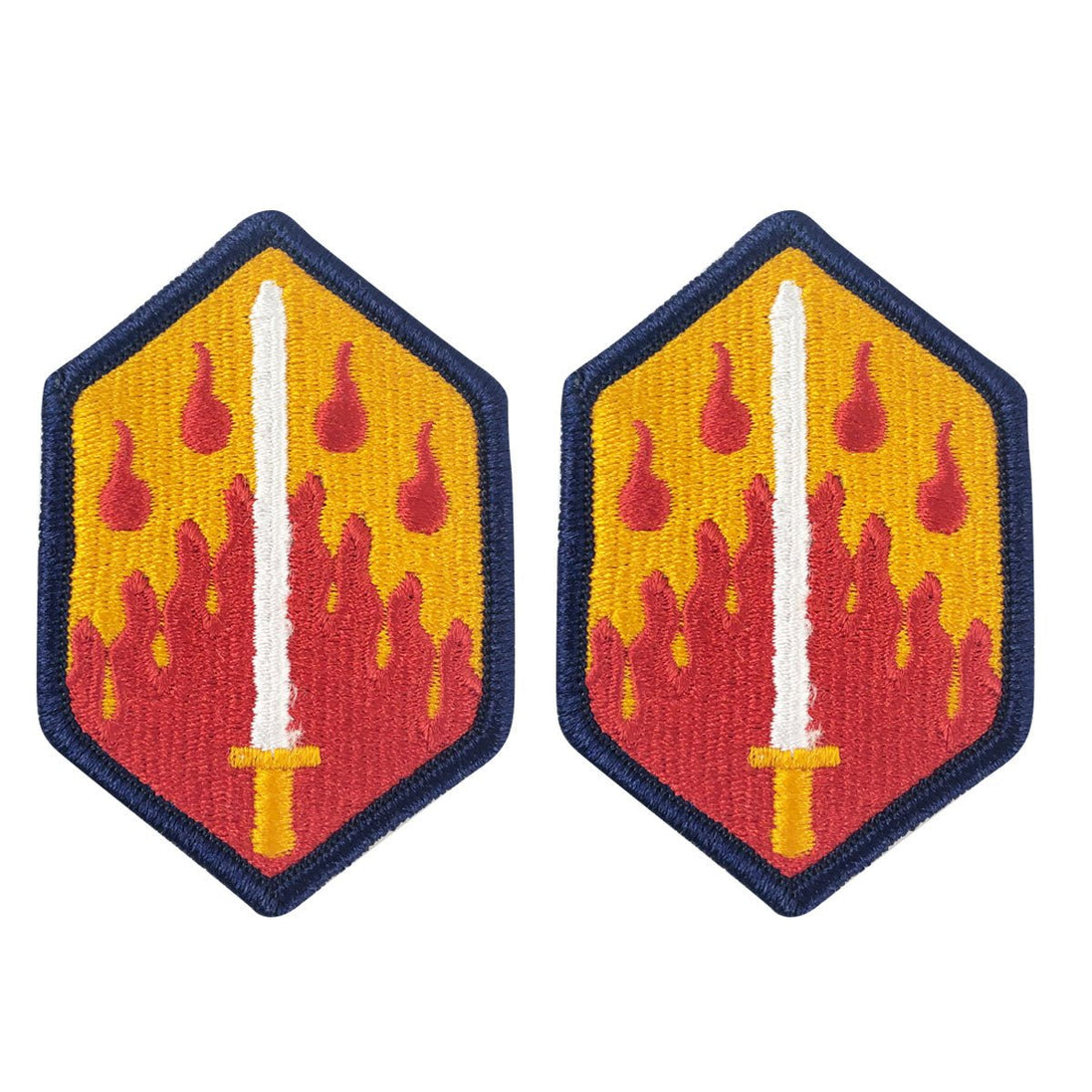 Army Patch: 48th Chemical Brigade - embroidered Full Color - Hooyah Woodworks LLC
