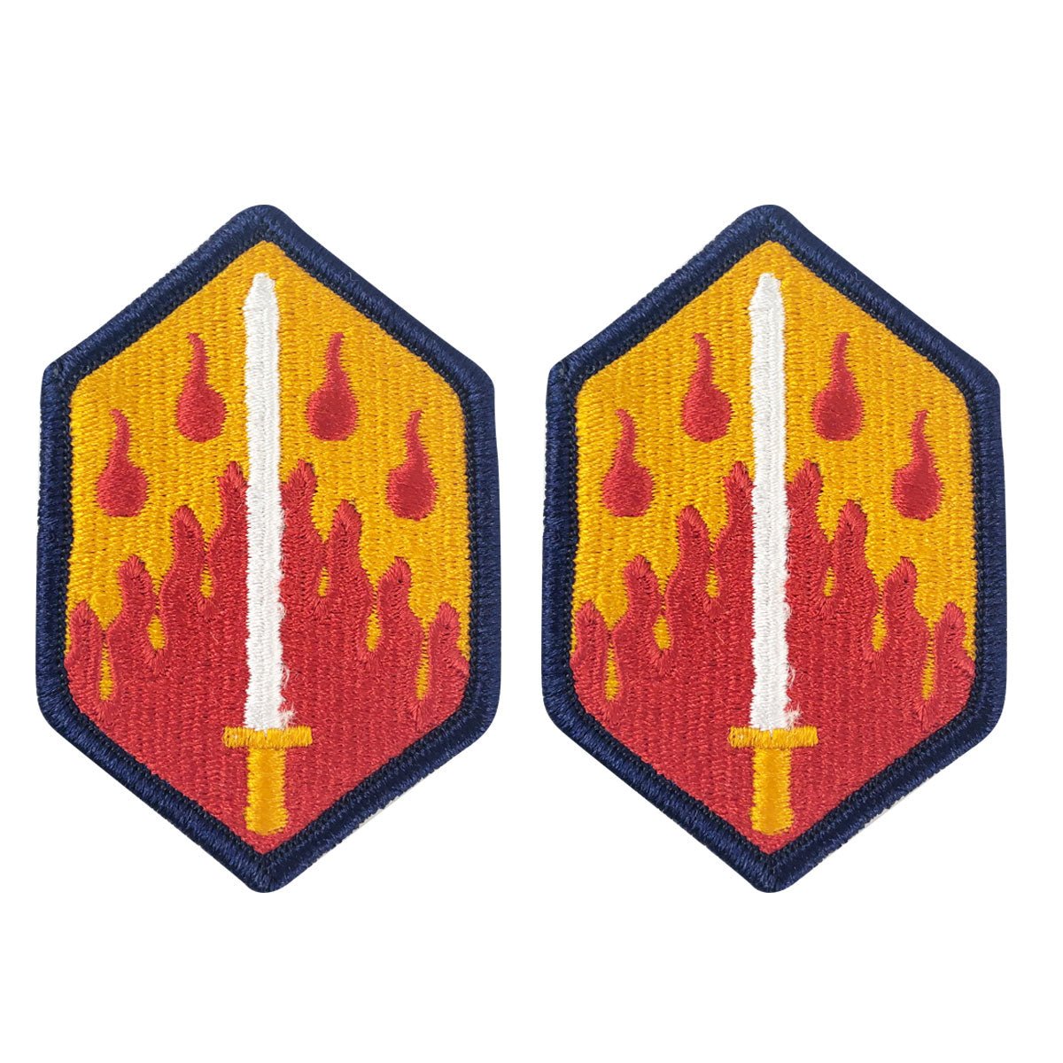 Army Patch: 48th Chemical Brigade - embroidered Full Color - Hooyah Woodworks LLC