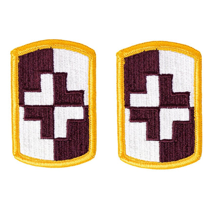 Army Patch: 4th Medical Brigade - color - Hooyah Woodworks LLC