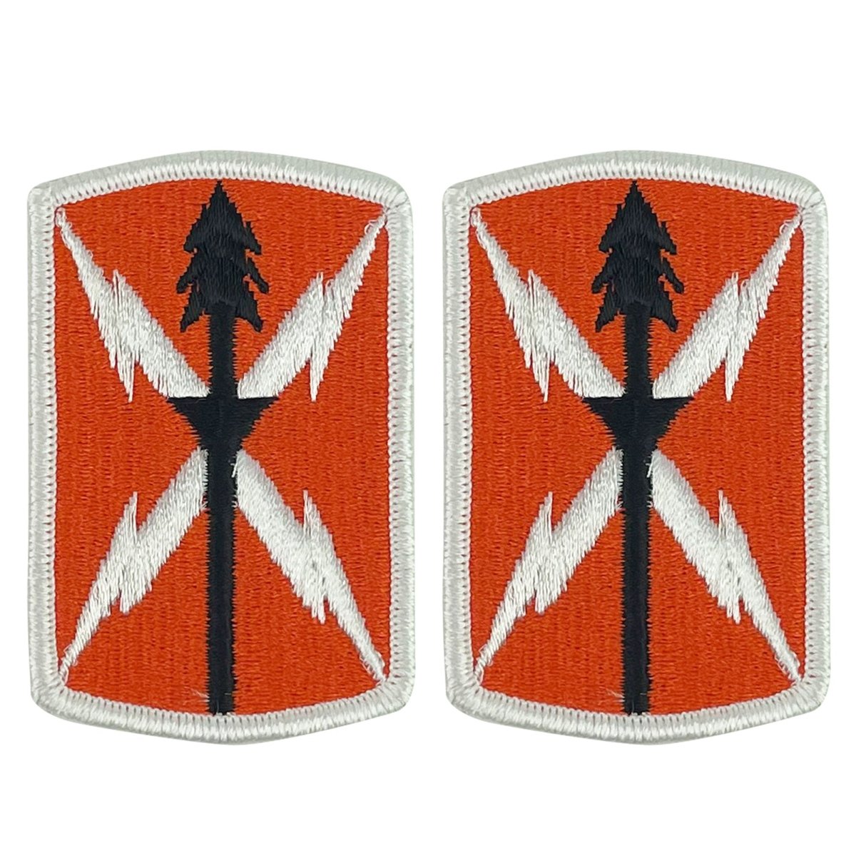 Army Patch: 516th Signal Brigade - Full Color embroidery - Hooyah Woodworks LLC