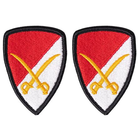 Army Patch: 6th Cavalry Brigade - color - Hooyah Woodworks LLC