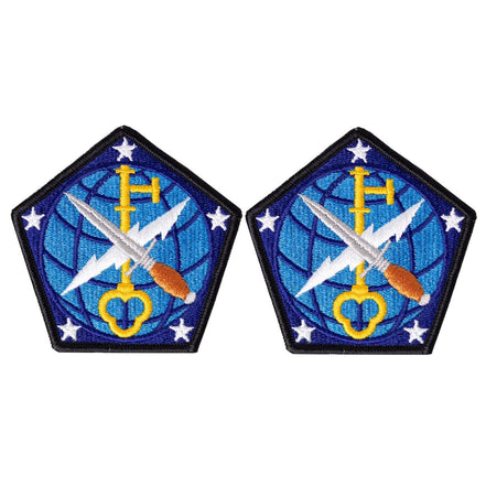 Army Patch: 704th Military Intelligence Brigade- color - Hooyah Woodworks LLC