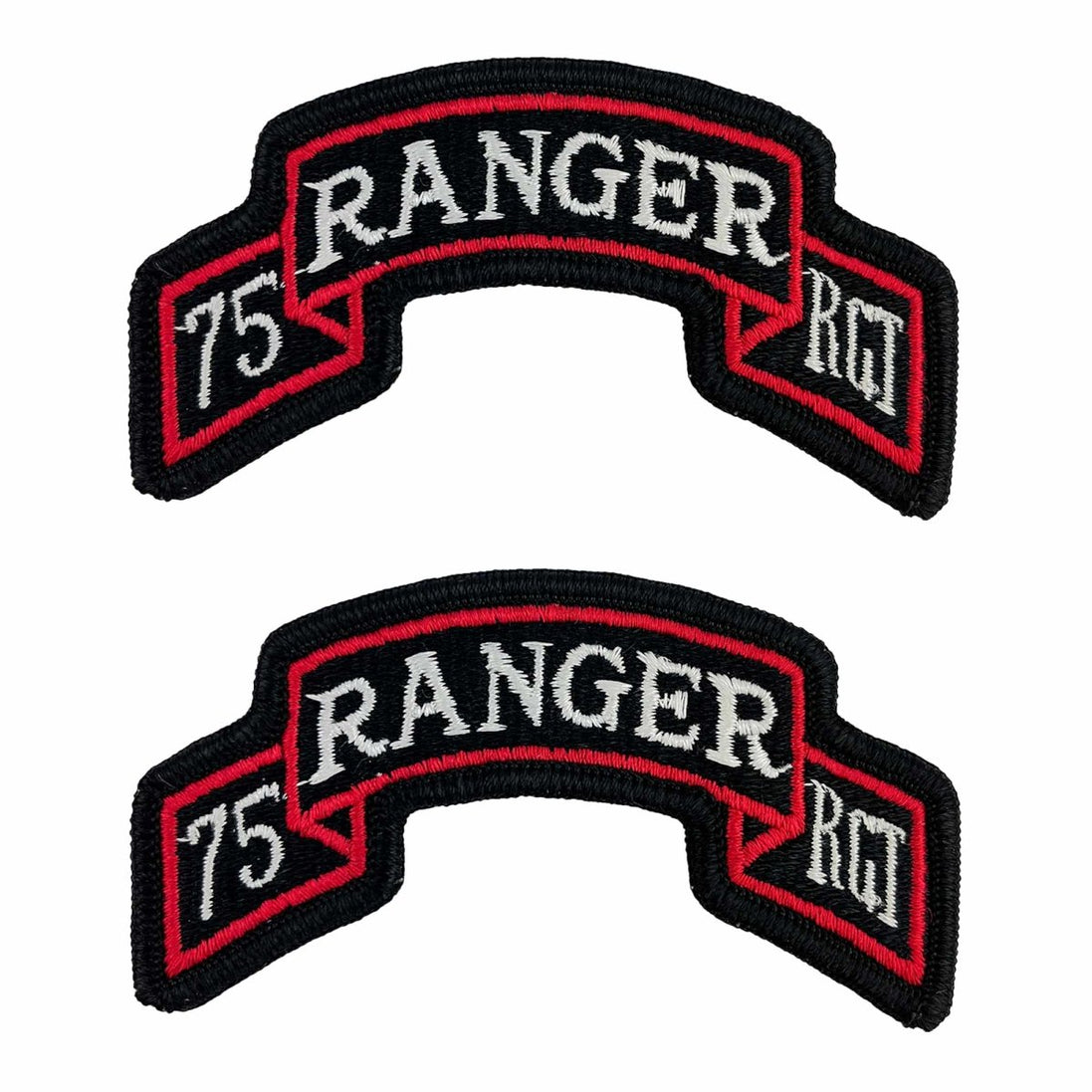 Army Patch: 75th Ranger Regiment Scroll - full color - Hooyah Woodworks LLC