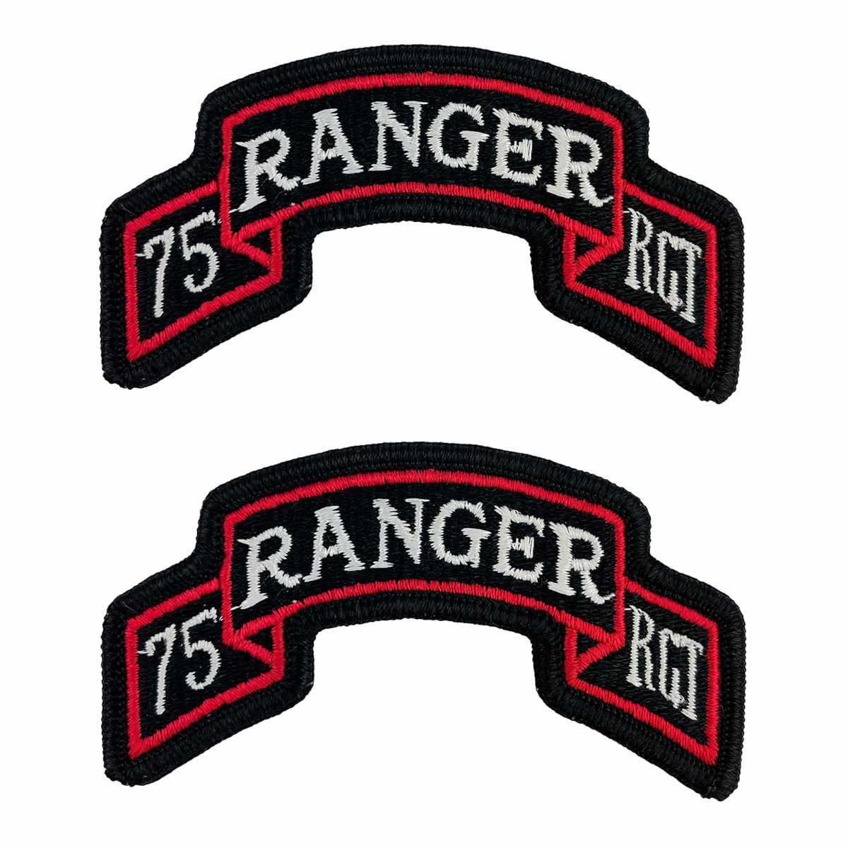 Army Patch: 75th Ranger Regiment Scroll - full color - Hooyah Woodworks LLC