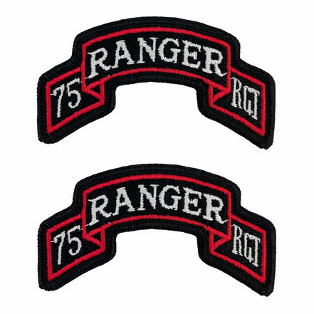 Army Patch: 75th Ranger Regiment Scroll - full color - Hooyah Woodworks LLC