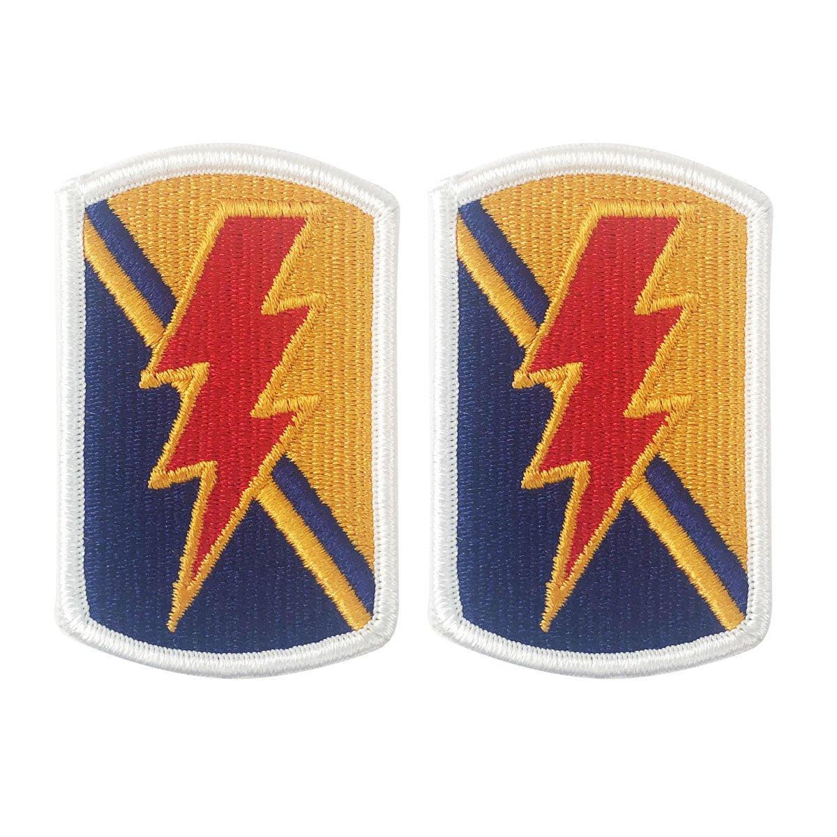 Army Patch: 79th Infantry Brigade Combat Team - Full Color embroidery - Hooyah Woodworks LLC
