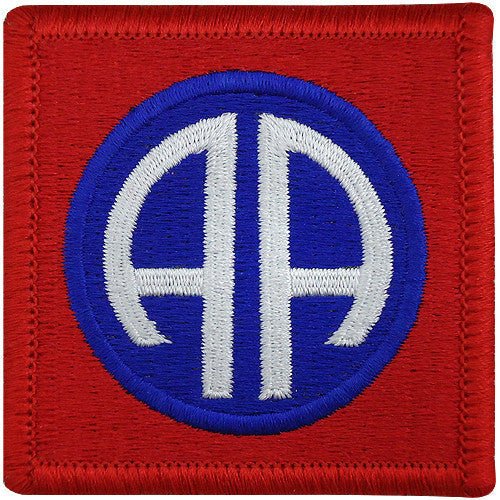 Army Patch: 82nd Airborne Division - color - Hooyah Woodworks LLC