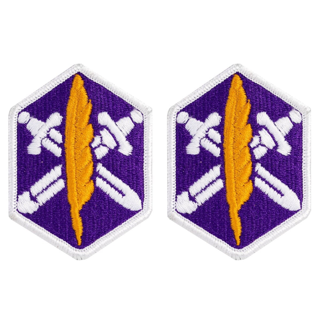 Army Patch: 85th Civil Affairs Brigade - color - Hooyah Woodworks LLC