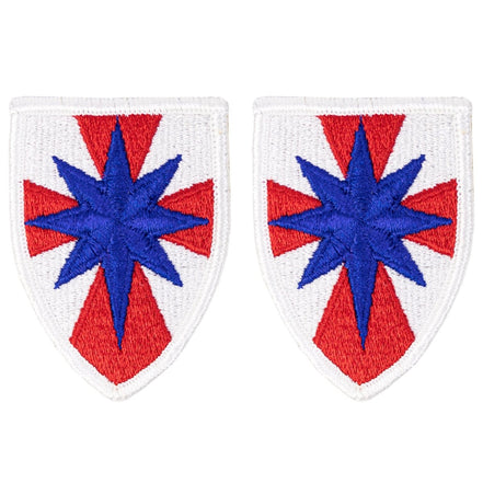 Army Patch: 8th Sustainment Command - color - Hooyah Woodworks LLC