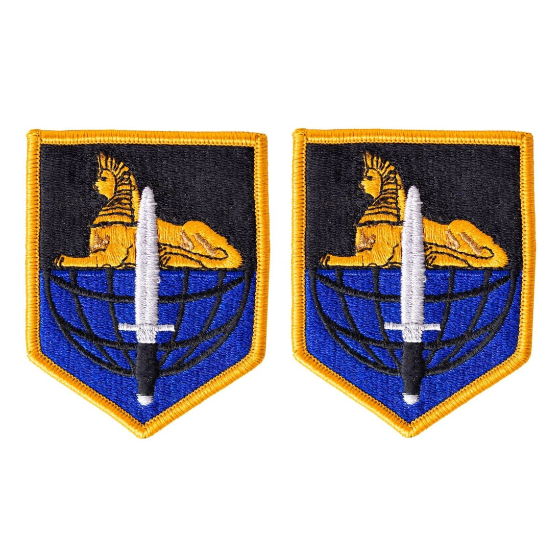 Army Patch: 902nd Military Intelligence Group - Full Color embroidery - Hooyah Woodworks LLC