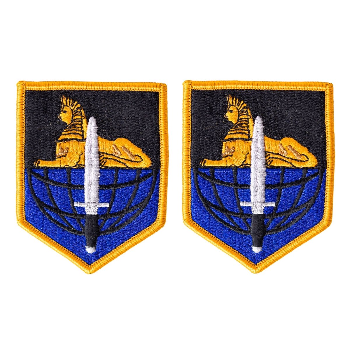 Army Patch: 902nd Military Intelligence Group - Full Color embroidery - Hooyah Woodworks LLC