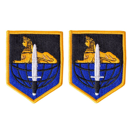 Army Patch: 902nd Military Intelligence Group - Full Color embroidery - Hooyah Woodworks LLC