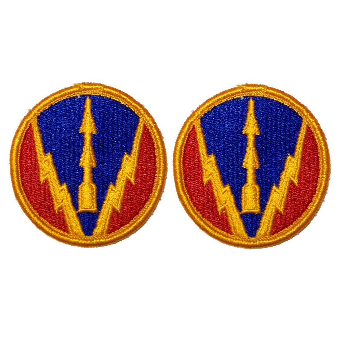 Army Patch: Air Defense Artillery Center & School - Color - Hooyah Woodworks LLC