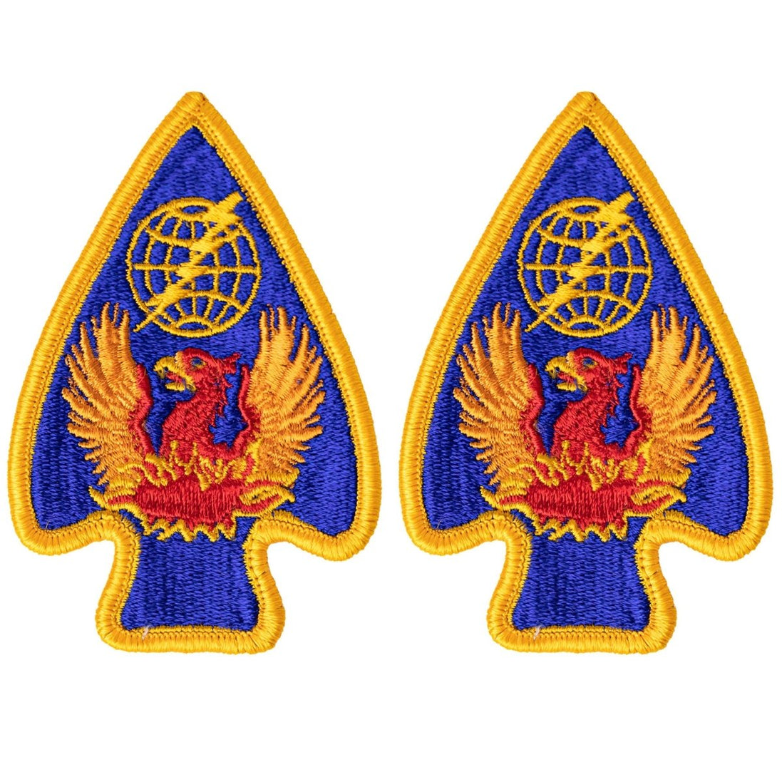Army Patch: Air Traffic Services Command - Full Color embroidery - Hooyah Woodworks LLC