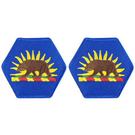 Army Patch: California National Guard - color - Hooyah Woodworks LLC