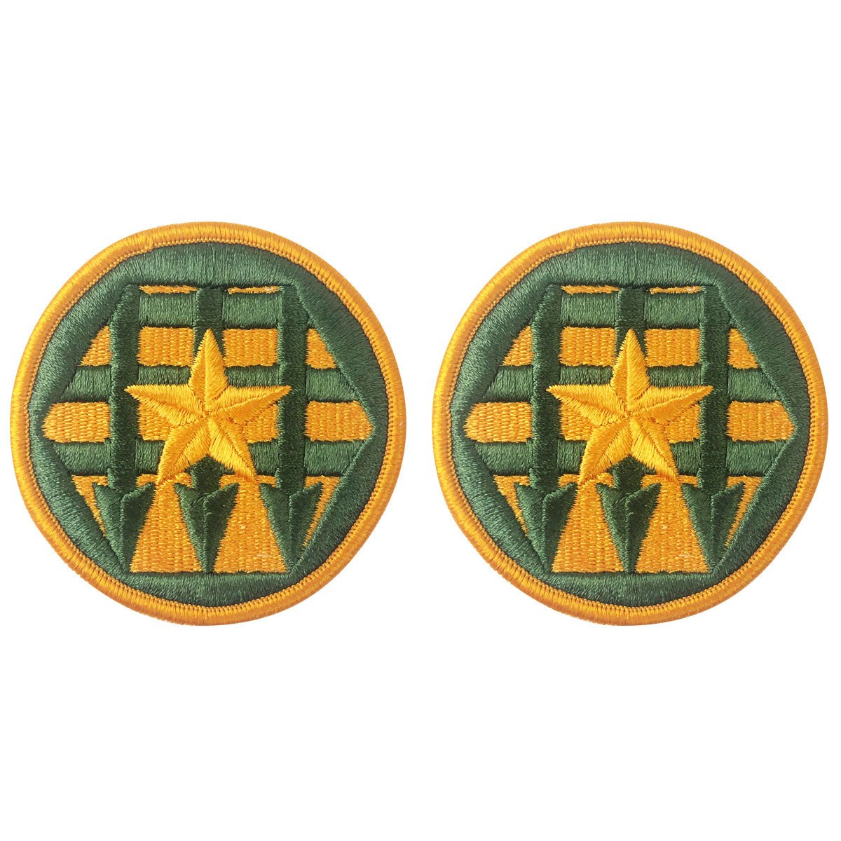 Army Patch: Corrections Command - Full Color embroidery - Hooyah Woodworks LLC