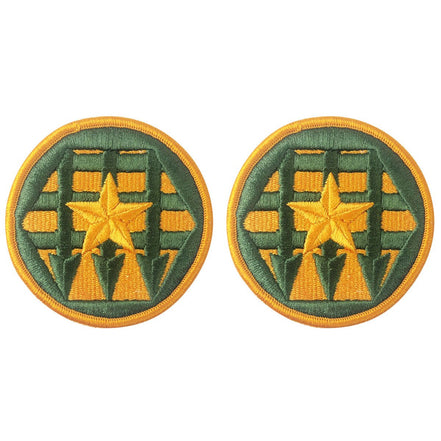 Army Patch: Corrections Command - Full Color embroidery - Hooyah Woodworks LLC