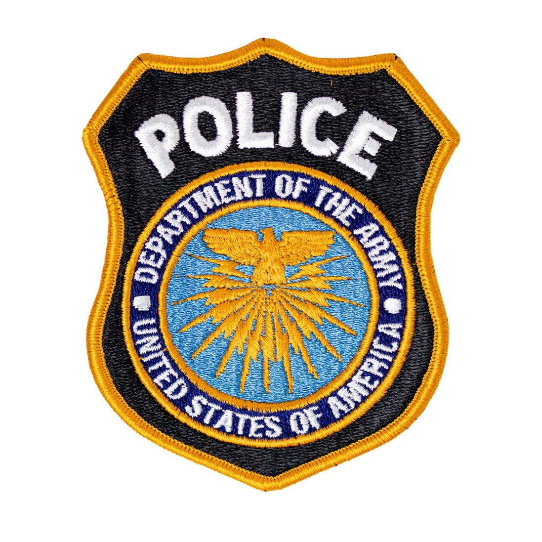 Army Patch: Department of the Army Police- color - Hooyah Woodworks LLC