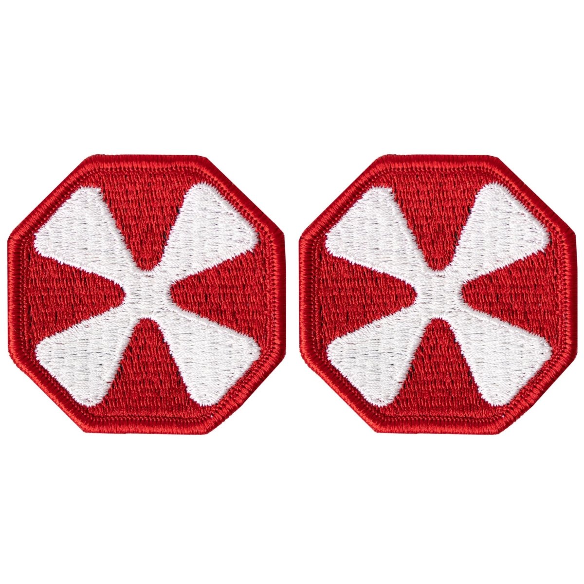 Army Patch: Eighth Army - color - Hooyah Woodworks LLC