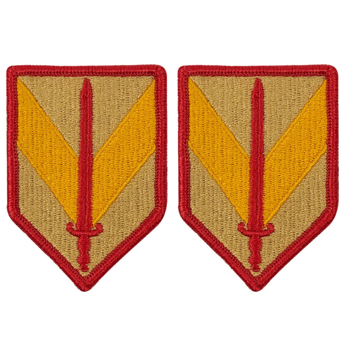 Army Patch: First Sustainment Brigade - color - Hooyah Woodworks LLC