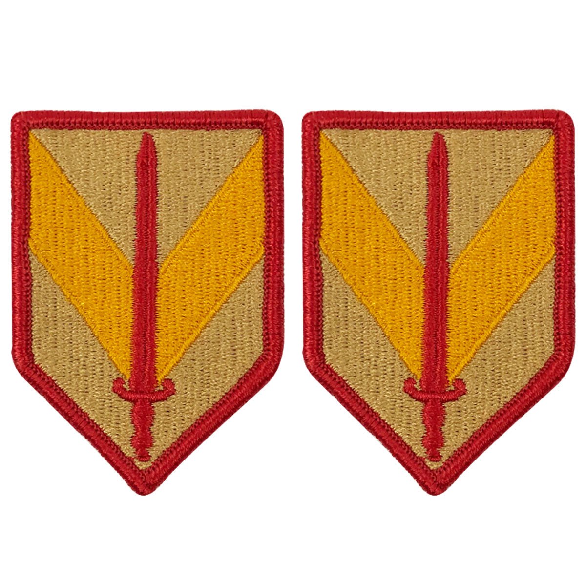 Army Patch: First Sustainment Brigade - color - Hooyah Woodworks LLC