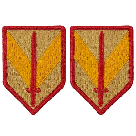 Army Patch: First Sustainment Brigade - color - Hooyah Woodworks LLC