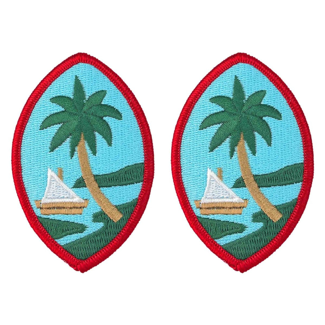 Army Patch: Guam National Guard - Full Color embroidery - Hooyah Woodworks LLC
