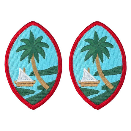 Army Patch: Guam National Guard - Full Color embroidery - Hooyah Woodworks LLC