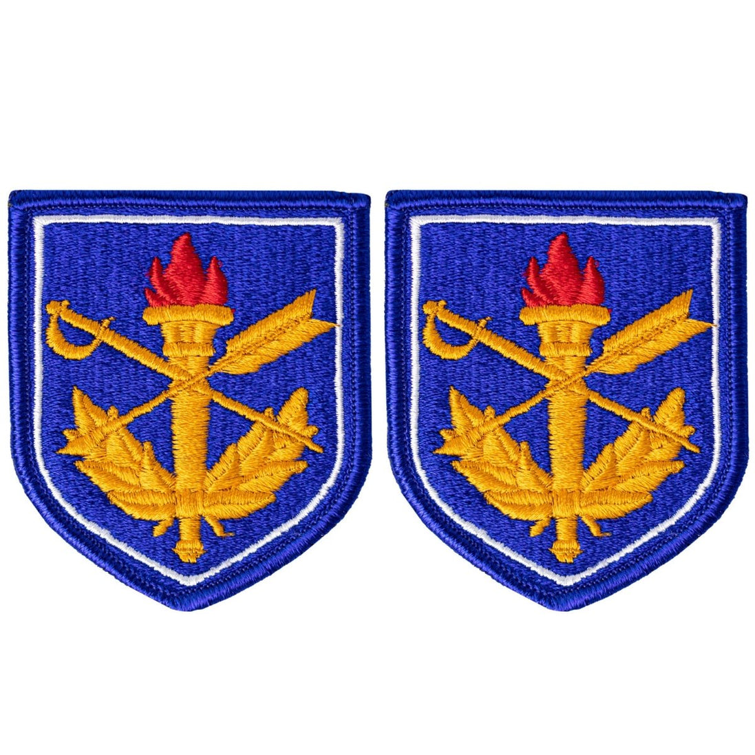 Army Patch: Judge Advocate General's School - Full Color embroidery - Hooyah Woodworks LLC