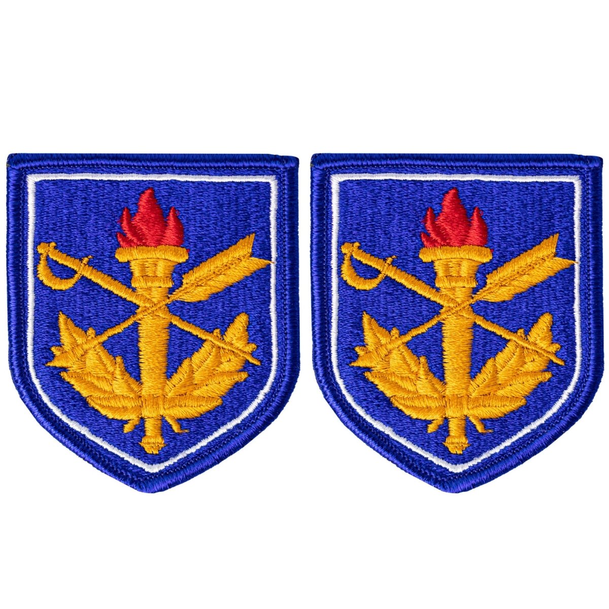 Army Patch: Judge Advocate General's School - Full Color embroidery - Hooyah Woodworks LLC