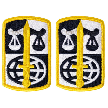 Army Patch: Legal Services Agency - color - Hooyah Woodworks LLC