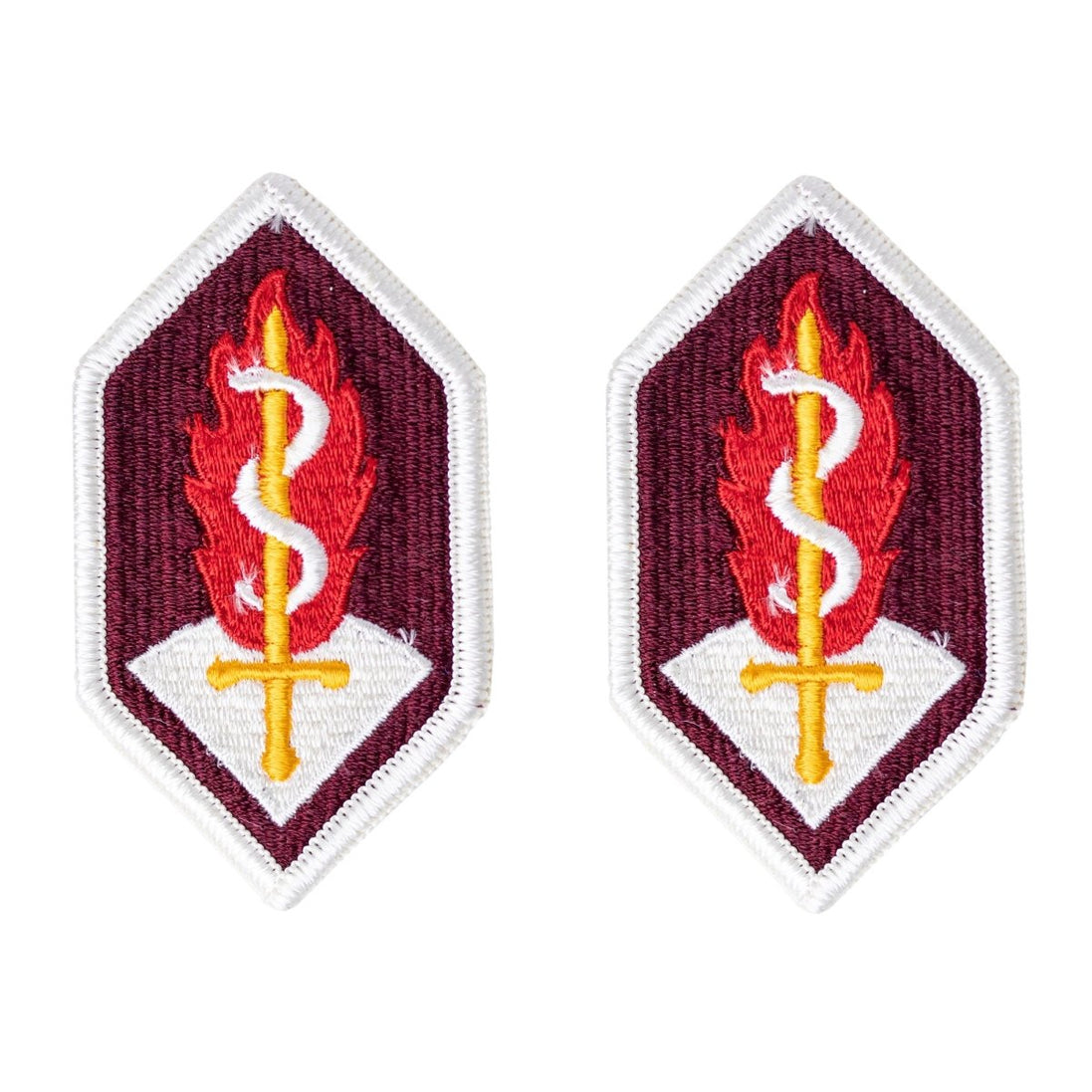Army Patch: Medical Research and Development Command - color - Hooyah Woodworks LLC