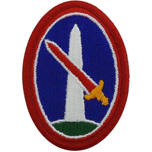 Army Patch: Military District of Washington - color - Hooyah Woodworks LLC