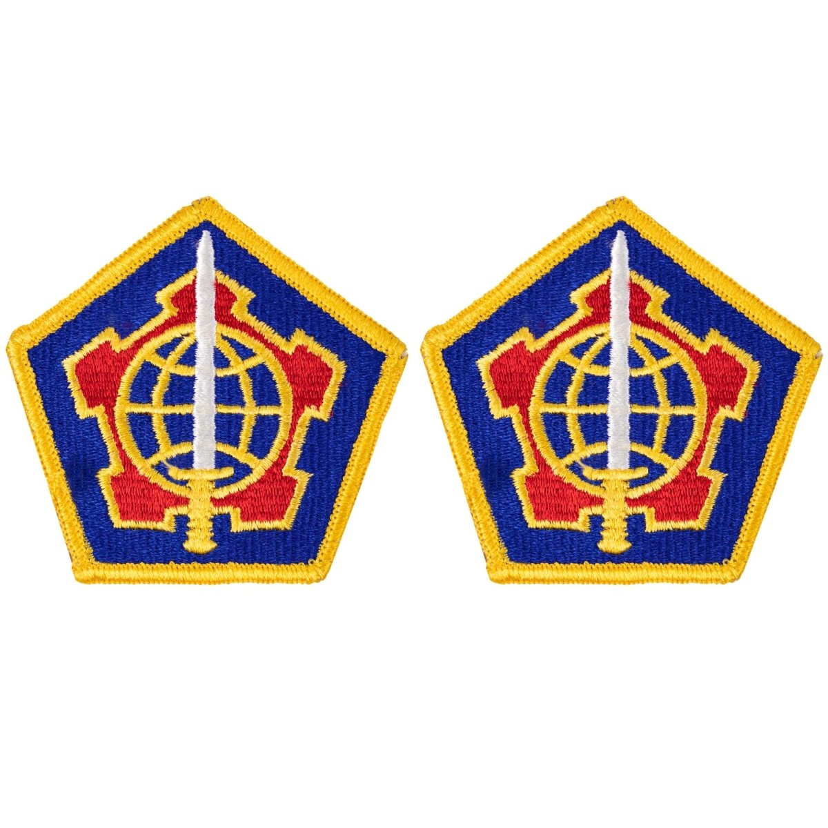 Army Patch: Military Personnel Center - color - Hooyah Woodworks LLC