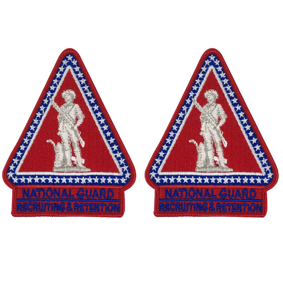 Army Patch: National Guard Recruiting and Retention - color - Hooyah Woodworks LLC