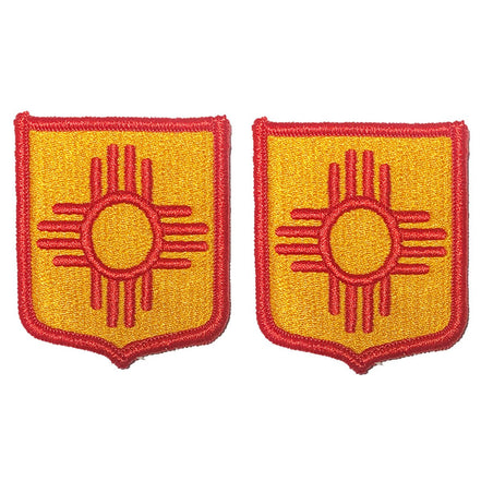 Army Patch: New Mexico National Guard - Full Color embroidery - Hooyah Woodworks LLC