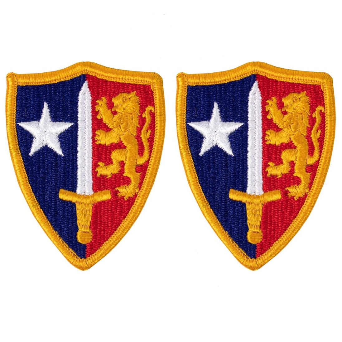 Army Patch: North Atlantic Treaty Organization (NATO) - Full Color embroidery - Hooyah Woodworks LLC