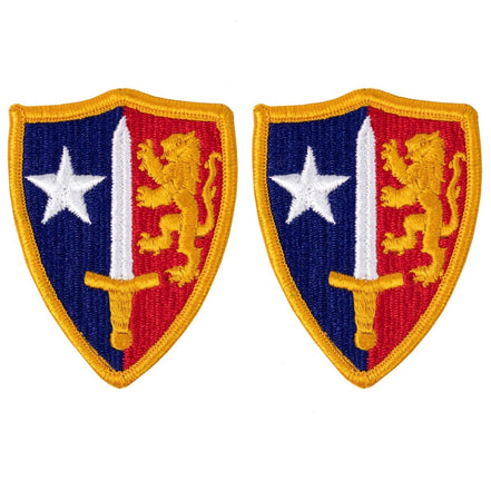 Army Patch: North Atlantic Treaty Organization (NATO) - Full Color embroidery - Hooyah Woodworks LLC