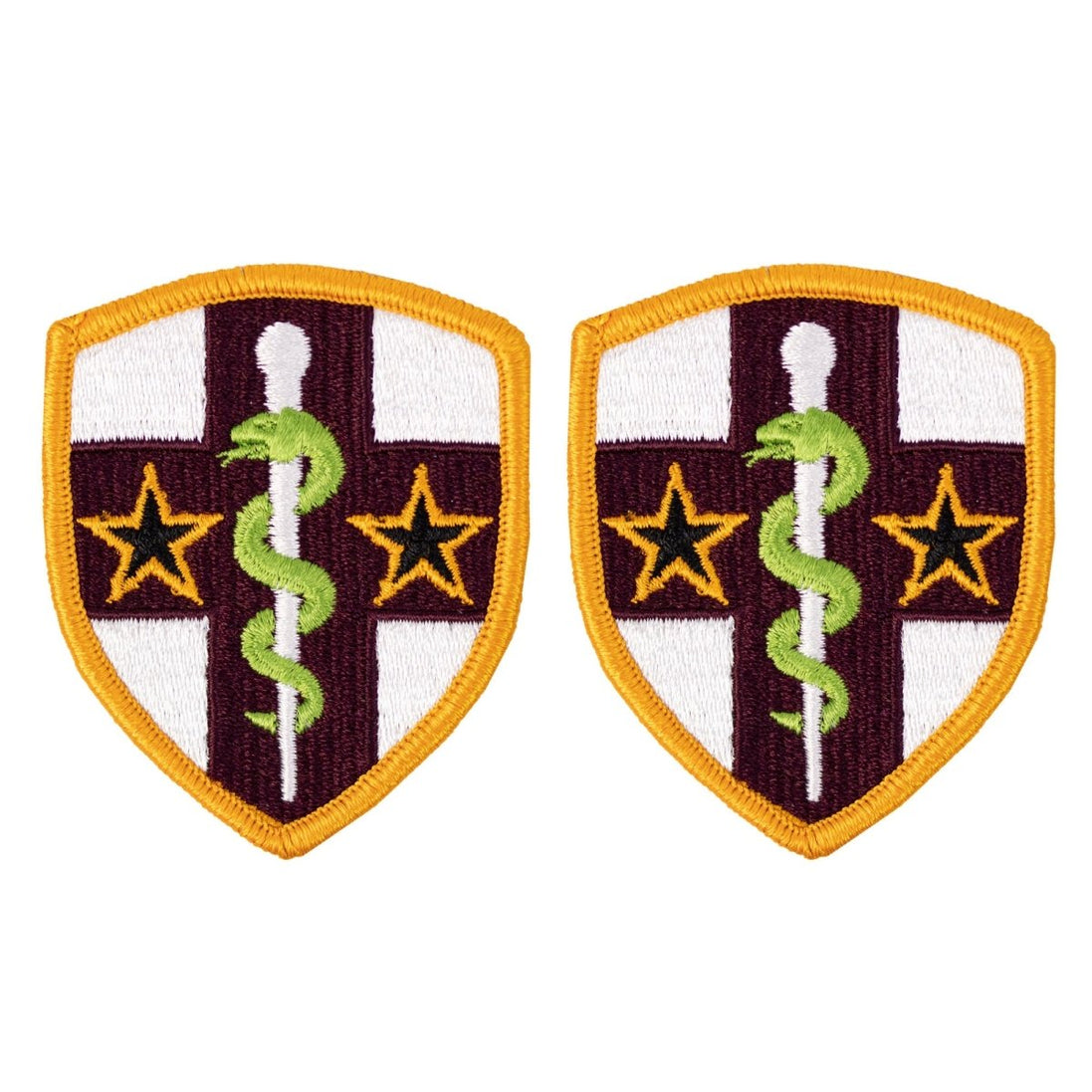 Army Patch: Reserve Medical Command - Full Color embroidery - Hooyah Woodworks LLC