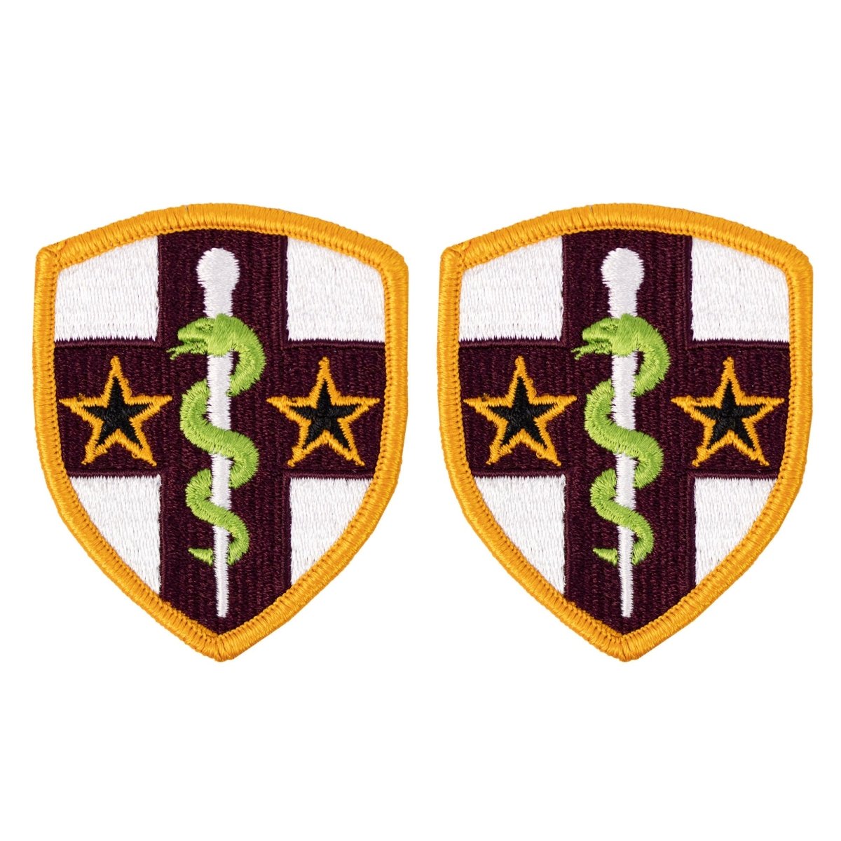 Army Patch: Reserve Medical Command - Full Color embroidery - Hooyah Woodworks LLC