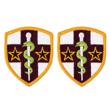 Army Patch: Reserve Medical Command - Full Color embroidery - Hooyah Woodworks LLC