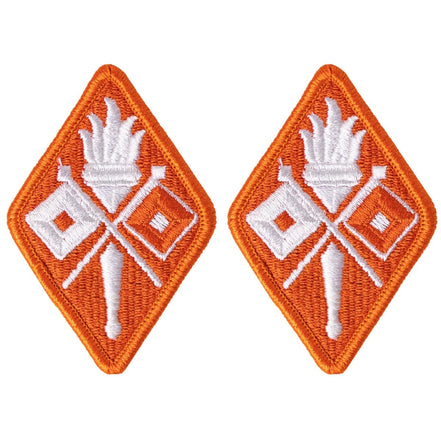 Army Patch: Signal Training School - color - Hooyah Woodworks LLC
