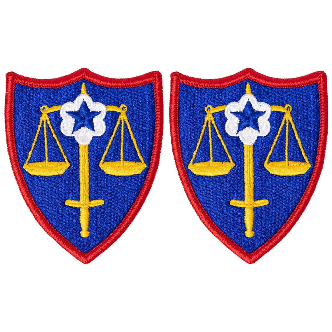 Army Patch: Trial Defense Service - color - Hooyah Woodworks LLC