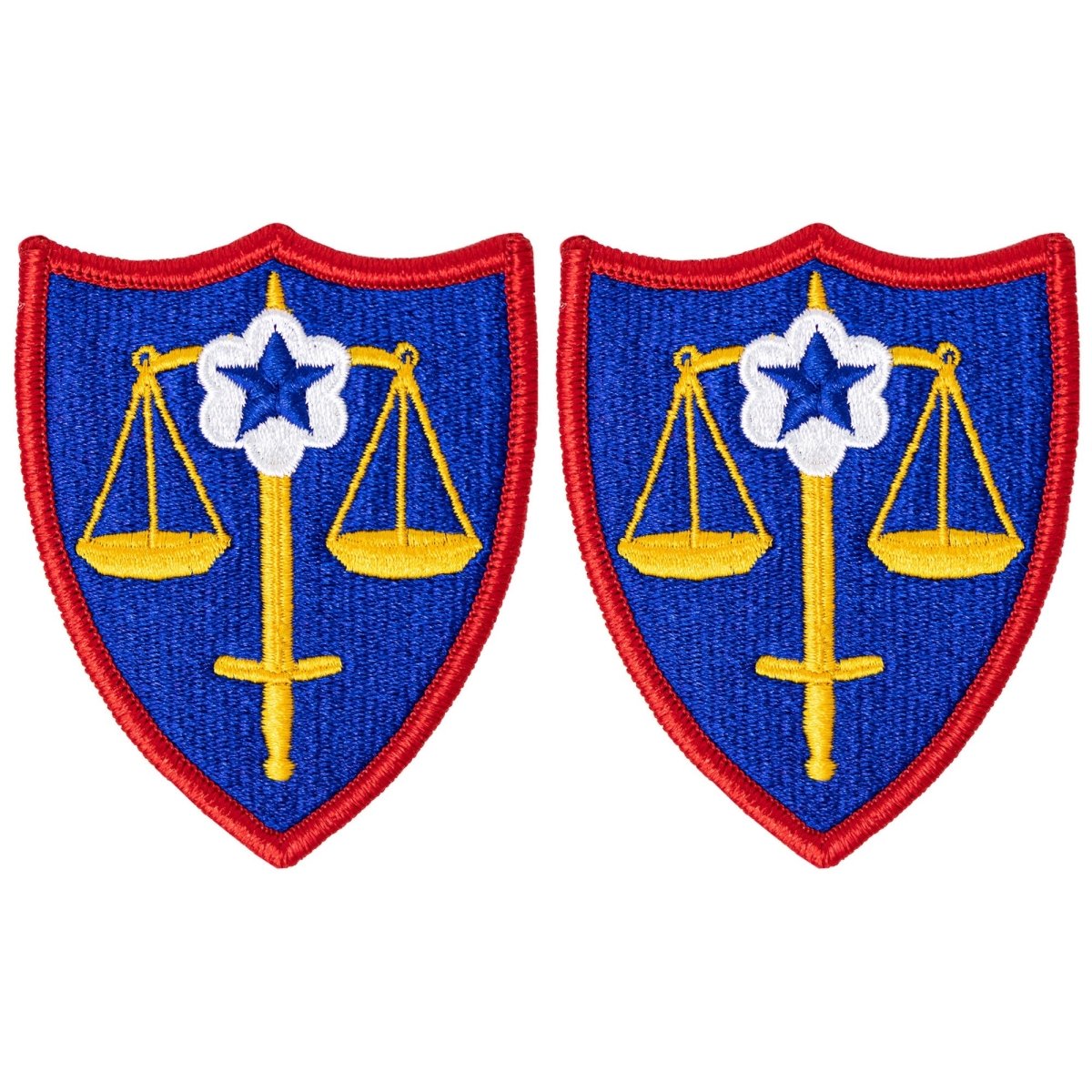 Army Patch: Trial Defense Service - color - Hooyah Woodworks LLC