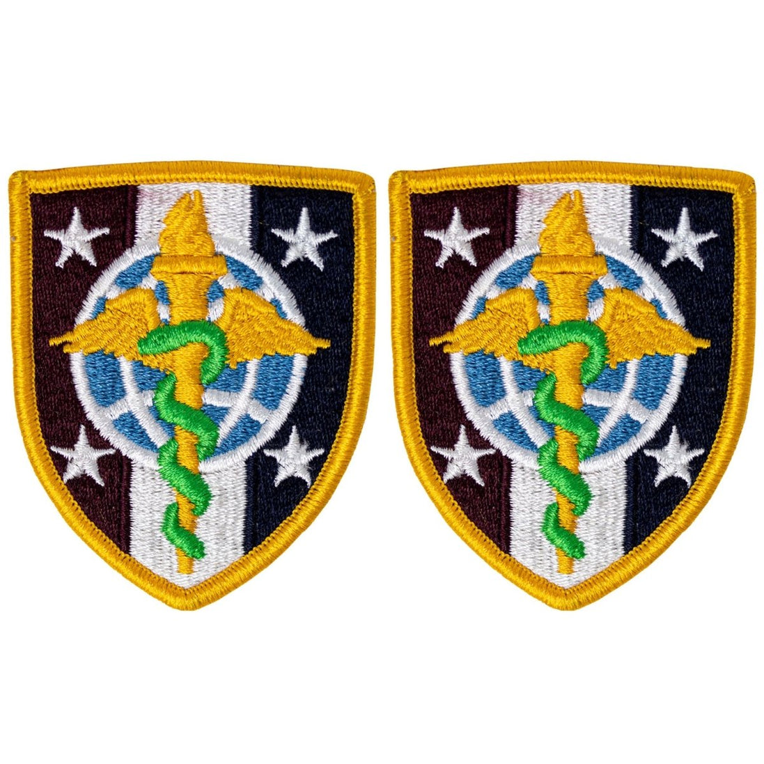 Army Patch: University of The Health Sciences - color - Hooyah Woodworks LLC