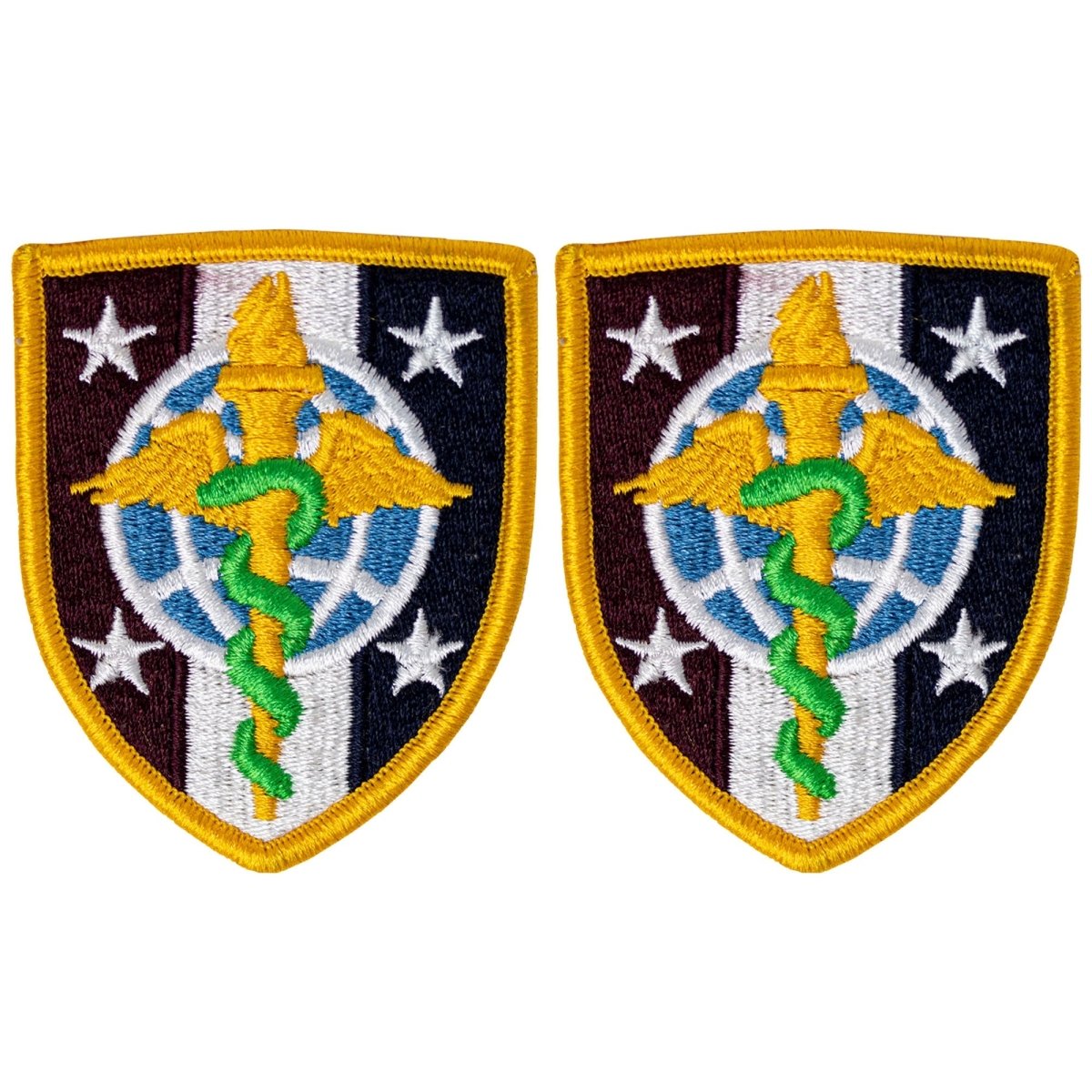 Army Patch: University of The Health Sciences - color - Hooyah Woodworks LLC