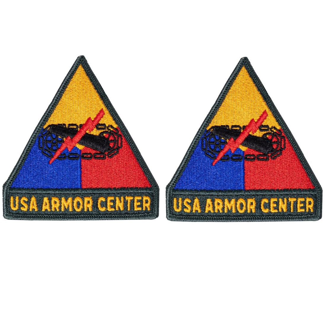 Army Patch: U.S. Army Armor Center - color - Hooyah Woodworks LLC