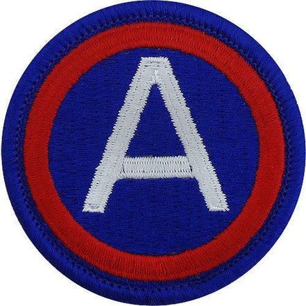 Army Patch: U.S. Army Central - color - Hooyah Woodworks LLC